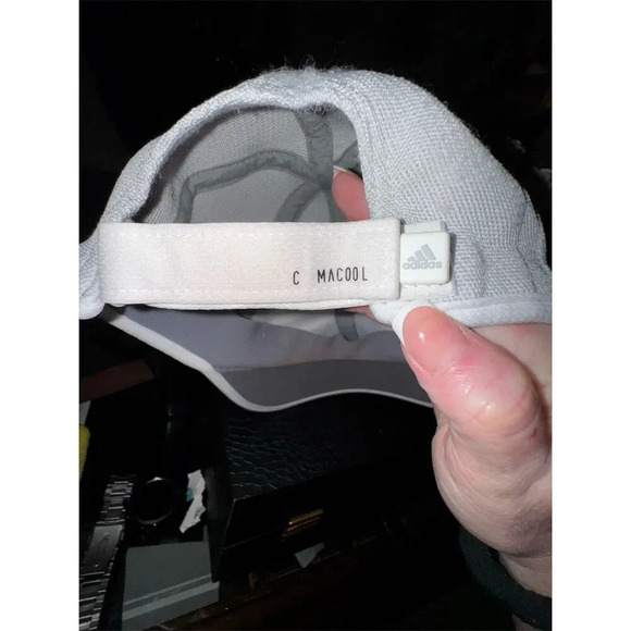 Adidas Superlite Prime Cap Gray Unisex Adjustable Sweat wicking Hat - Picture 8 of 10